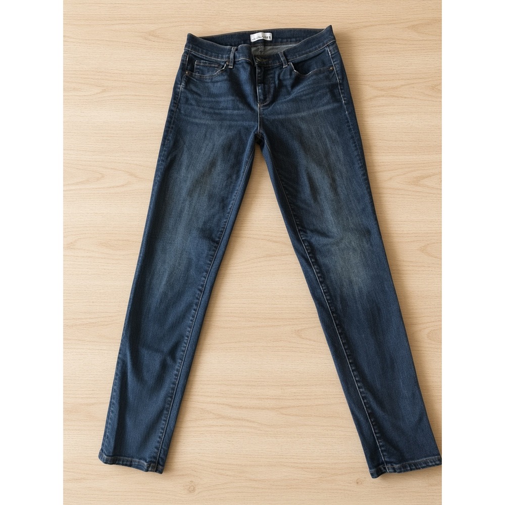 LOFT Ann Taylor Made and Loved Skinny Jeans Dark Wash 6 28 Womens Denim